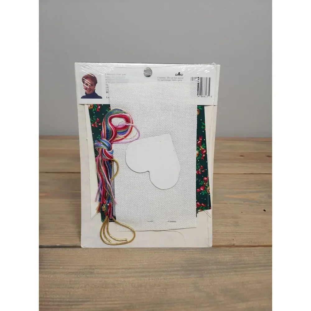 Designs For The Needle. Fabric Boxes For The Holidays. 6613 Bells/Ornaments. NIP